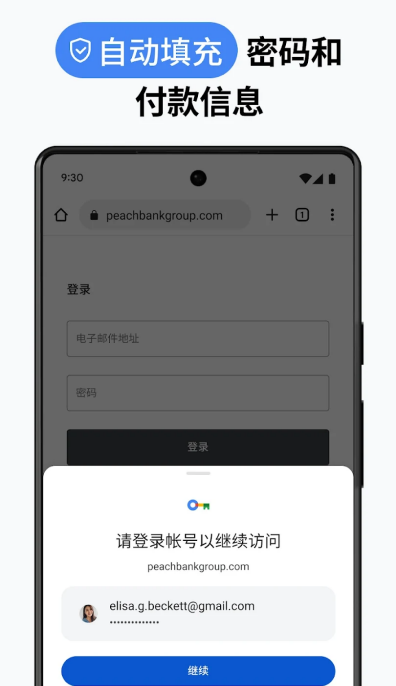 Chrome浏览器界面图1