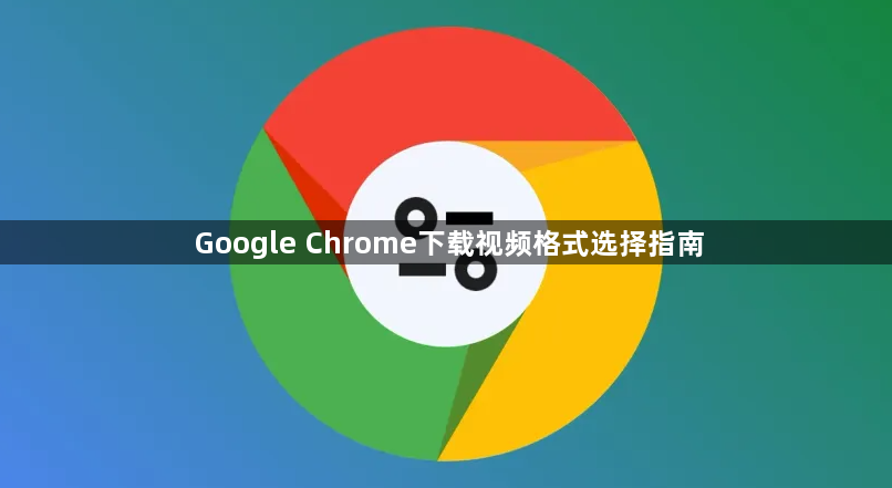 Google Chrome下载视频格式选择指南1