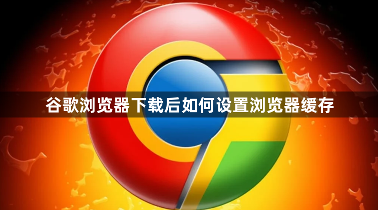 谷歌浏览器下载后如何设置浏览器缓存1