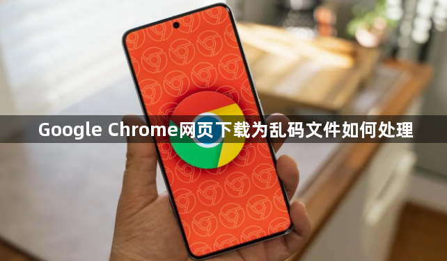 Google Chrome网页下载为乱码文件如何处理1