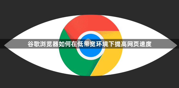谷歌浏览器如何在低带宽环境下提高网页速度1