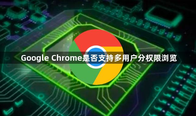 Google Chrome是否支持多用户分权限浏览1