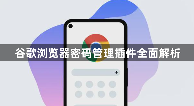 谷歌浏览器密码管理插件全面解析1