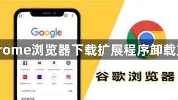 Chrome浏览器下载扩展程序卸载方法1