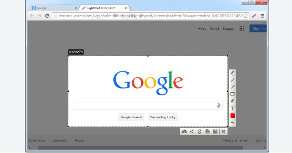 Google Chrome浏览器网页内容截屏技巧1