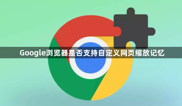 Google浏览器是否支持自定义网页缩放记忆1
