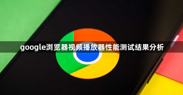 google浏览器视频播放器性能测试结果分析1