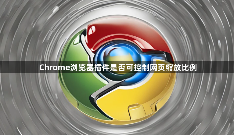 Chrome浏览器插件是否可控制网页缩放比例1