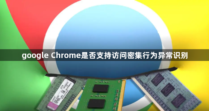 google Chrome是否支持访问密集行为异常识别1