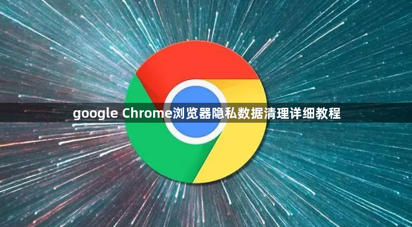 google Chrome浏览器隐私数据清理详细教程1