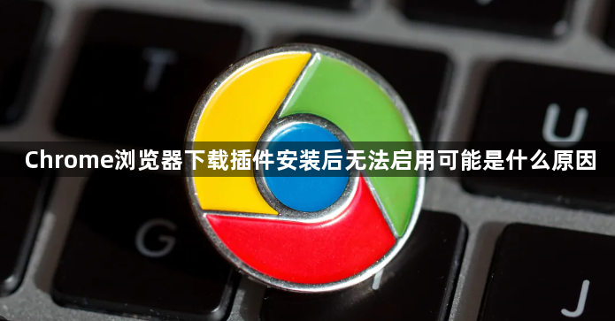 Chrome浏览器下载插件安装后无法启用可能是什么原因1