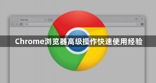 Chrome浏览器高级操作快速使用经验1