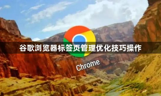 谷歌浏览器标签页管理优化技巧操作1