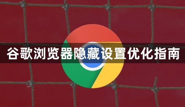 谷歌浏览器隐藏设置优化指南1