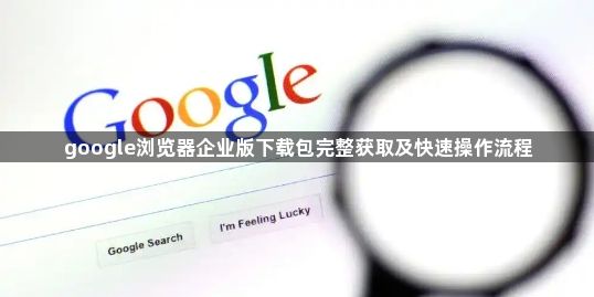 google浏览器企业版下载包完整获取及快速操作流程1