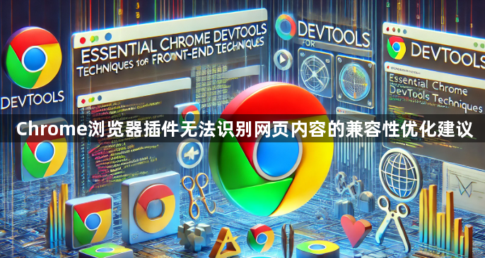 Chrome浏览器插件无法识别网页内容的兼容性优化建议1