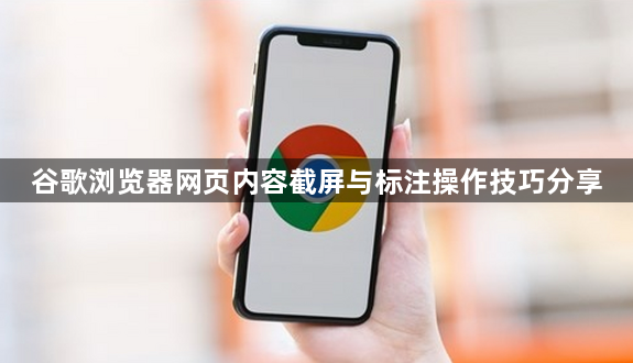 谷歌浏览器网页内容截屏与标注操作技巧分享1