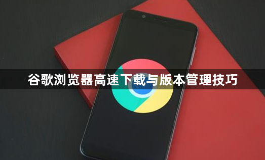 谷歌浏览器高速下载与版本管理技巧1