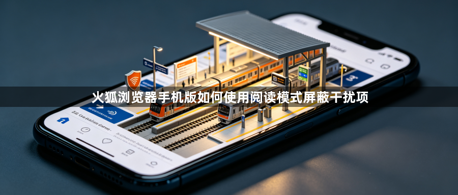 火狐浏览器手机版如何使用阅读模式屏蔽干扰项1