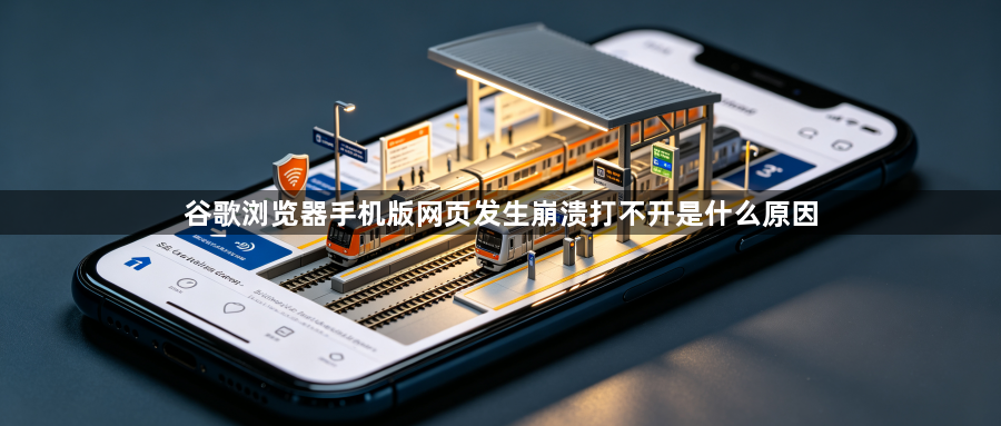 谷歌浏览器手机版网页发生崩溃打不开是什么原因1