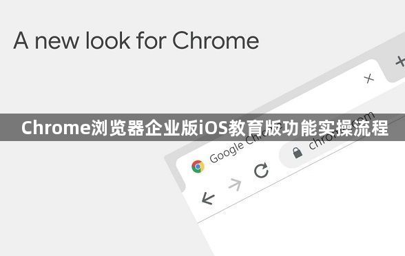 Chrome浏览器企业版iOS教育版功能实操流程1