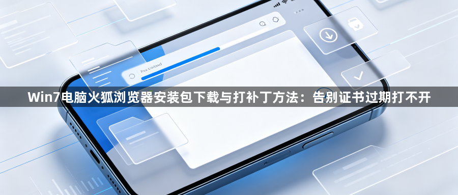 Win7电脑火狐浏览器安装包下载与打补丁方法：告别证书过期打不开1