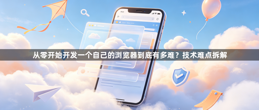 从零开始开发一个自己的浏览器到底有多难？技术难点拆解1