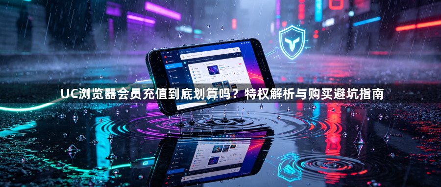UC浏览器会员充值到底划算吗?特权解析与购买避坑指南1