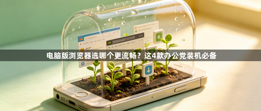 电脑版浏览器选哪个更流畅？这4款办公党装机必备1